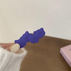 곰돌이머리핀