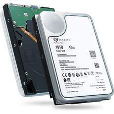 씨게이트 엑소스 X18 ST16000NM000J 16TB 7200RPM SATA 6Gb s 256MB 3.5인치 하드 드라이브 - st16000nm000j