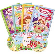 DVD 스트로베리 쇼트케이크 4종세트 (Strawberry Shortcake)