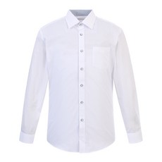 까망베르 구김방지 남성용 클래식핏 화이트 와이셔츠 긴팔 N909