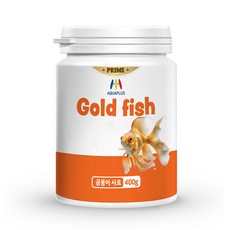 아쿠아플러스 프라임 금붕어 국내산 사료 400g, 1개