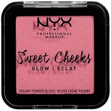 NYX 프로페셔널 메이크업 스위트 치크 쉬머 블러쉬 로즈 앤 플레이, 단일상품, 단일상품