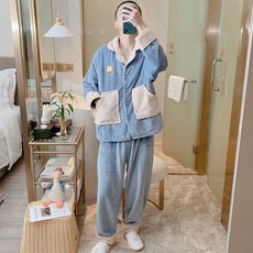 4컬러무지잠옷긴팔