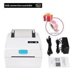 HZTZ 열 라벨 프린터 바 QR 코드 스티커 기계 Xprinter 365B H-Z851 USB 블루투스 프린팅 80mm