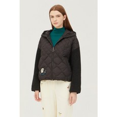 베네통 AK수원점 베네통 NEW 니트배색 후드 구스패딩 BAPD59361