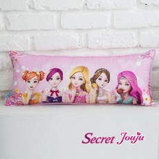 이솔홈 콩순이 시크릿쥬쥬 카봇 유아동 캐릭터 베개 유아동베개>>유아동베개커버, 06_시크릿쥬쥬 롱베개