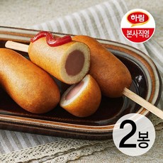 하림 스위트핫도그 2kg (1kg*2봉) 총 40개, 단일옵션, 1kg