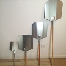 피자 삽 피자판 피자 삽 사이즈별 피자 트레이 손잡이 달린 피자 삽, 삽면 가로 35cm 세로 30cm 총 길이 66cm, 1개