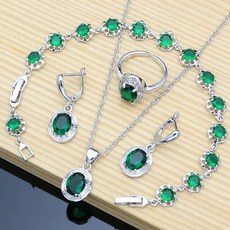 자수정귀걸이세트