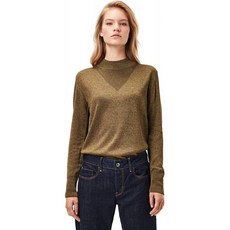 이태리 사이즈M G-STAR RAW 스토키르 슬림 터틀 스웨터 스모크 올리브/와일드 올리브 C500-c224 M 여자