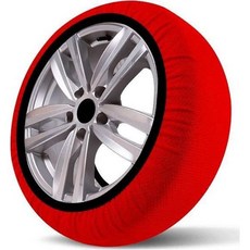 EHİLTEK OTOMOTİV 자동차 직물 체인 타이어용 Ehiltek 스노우 양말 트럭 SUV 밴 카 섬유 겨울 비상 키트를 위한 궁극의 그립 대체 트랙션 장치 체인보다 우수, X- Large, 1개