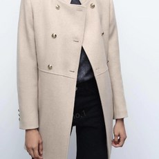 자라 더블 브레스트 데일리 코트 zara 3컬러