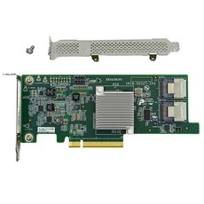 KCMconmey 9207-8i HBA 카드 SATA/SAS 컨트롤러 LSI 2308 IT 모드 펌웨어 2 * SFF-8087 내부 6Gbps 포트. RAID 없음.