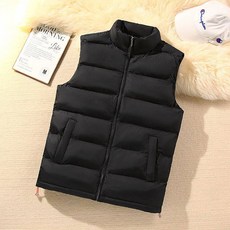 딱따구리 봄가을 패딩 조끼 남가을겨울 패션 보온조끼 영 차이나 캐주얼 코트