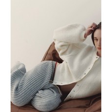 언앤써드 뉴클리프 블루종 가디건