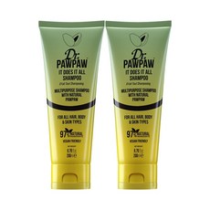 Dr.PAWPAW 닥터포포 샴푸 It Does It All Shampoo 200ml 2팩, 2개