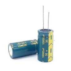 알루미늄 전해 커패시터 20% 35V 10000uf, 1개