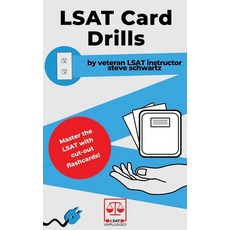 (영문도서) LSAT Card Drills: By veteran LSAT instructor Steve Schwartz Paperback, Independently Published, English, 9798844169465