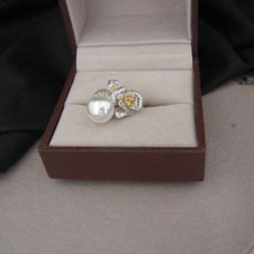 실버진주반지
