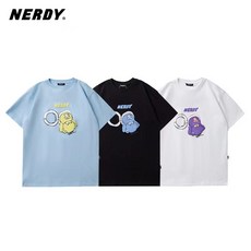 널디 nerdy 반소맨 남녀 공용