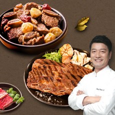 [청오대] 양념 LA갈비 400g x 6팩 + 양념 갈비찜 400g x 3팩, 상세 설명 참조, 상세 설명 참조