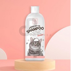 털빠짐 반려견목욕 알러지 저자극 고양이샴푸 켓샴푸 고양이전용, 300ml