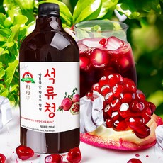 고농축 수제 석류청 650g 진한 과즙 석류원액, 1개, 1개입