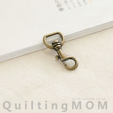 퀼팅맘 가방장식 악세사리 연결고리 O D링 키링 키홀더모음, 기본개고리 [앤틱] 10mm (10개)