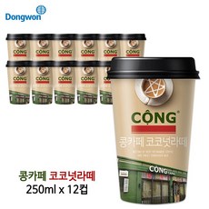 동원 콩카페 코코넛라떼, 250ml, 12개