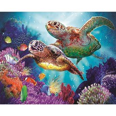 동물보석십자수