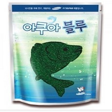 경원 아쿠아블루 민물낚시 미끼 떡밥 집어제 유인용 어분류, 1개
