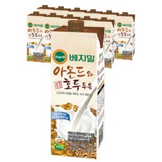 베지밀 아몬드와 호두 두유, 950ml, 12개