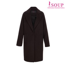 SOUP 드롭숄더 미디 코트(SUAHC94)