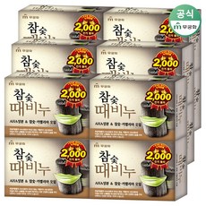 무궁화 참숯 때비누, 90g, 12개