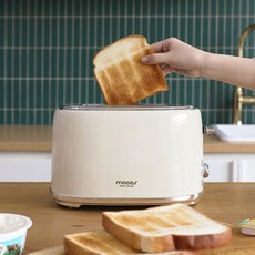 MOOAS 밀키팝 토스터기 MET1 베이글 바게트 토스터기 Milky Pop Toaster, 밀키팝_올리브