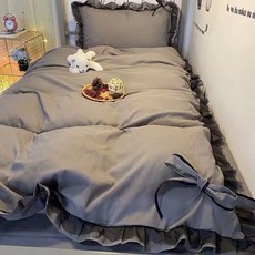 리본침대커버