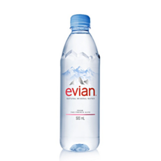 [B.cuz] 명품 생수 에비앙 천연 광천수 500ml * 24pack (evian), 24팩