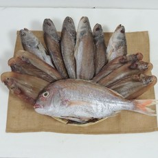 삼천포 제수용 반건조 생선 세트4(돔1/서대6/민어3/민어조기3)
