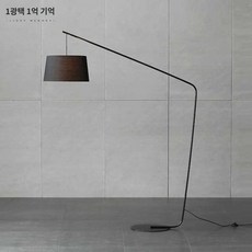 리모컨 활장스탠드 장 조명 플로어, 덴마크 낚시등 12W 무주파 led 전구 무주파 섬광원