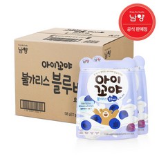 남양유업 남양 아이꼬야 불가리스 요거트볼 블루베리맛 10봉, 10개, 17g, 상품명/불가리스 요거트볼 블루베리맛 17gx10봉