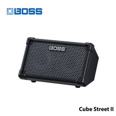 BOSS Cube Street II 기타 키보드 및 보컬 버스킹에 완벽한 휴대용 거리 공연 기타 앰프