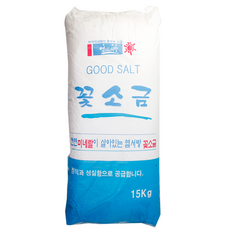 염서방 꽃소금 15kg, 30개