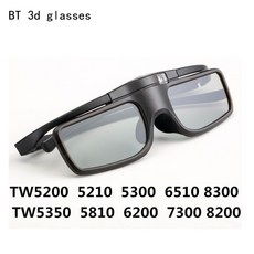 ar안경 엡손 홈 시네마 프로젝터용 새로운 3D 안경 셔터 삼성 샤프 소니 파나소닉 tv용, 02 2pcs, 02 2pcs, 한개옵션1