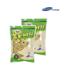 경원산업 향버거 경원떡밥 붕어떡밥 2개