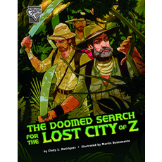(영문도서) The Doomed Search for the Lost City of Z Paperback, Capstone Press, English, 9781666322286
