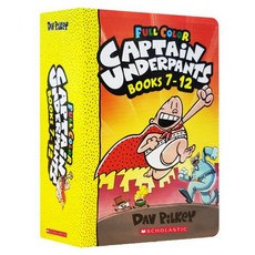 Captain Underpants 캡틴 언더팬츠 7-12권 세트, 단품