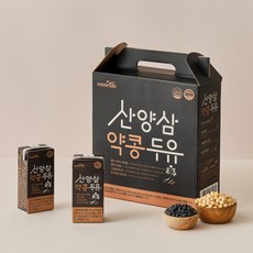 [본사직영]우리두 산양삼 약콩두유, 190ml, 16개