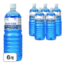 리스타 어센트 에탄올 사계절 전차종 호환 워셔액, 6개, 1.8L