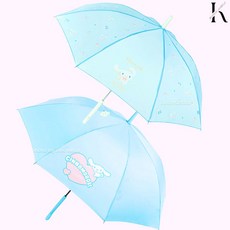 [자동우산] 1+1 산리오 시나모롤 우산 60cm 악세사리 키링 우산 하트우산 장우산 주니어 여자 여성 귀여운 예쁜 캐릭터 이쁜 패션 경량