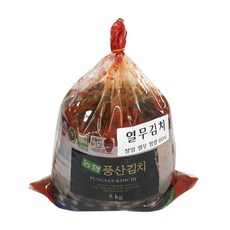 [농협하나로마트] 풍산 열무김치 5kg, 1개